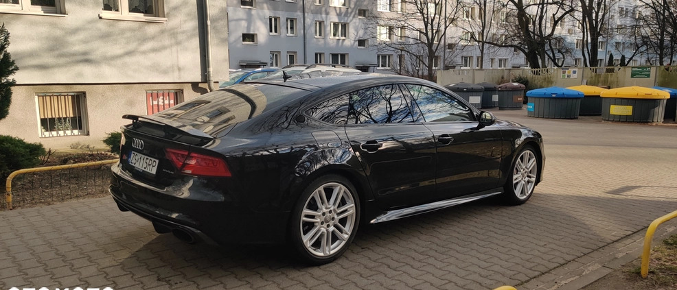 Audi RS7 cena 205000 przebieg: 117000, rok produkcji 2014 z Szczecin małe 37